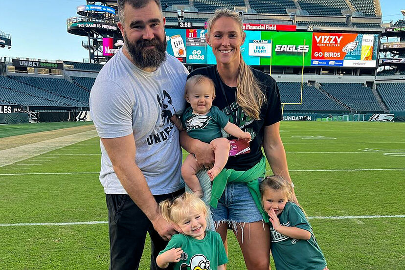 Jason Kelce family